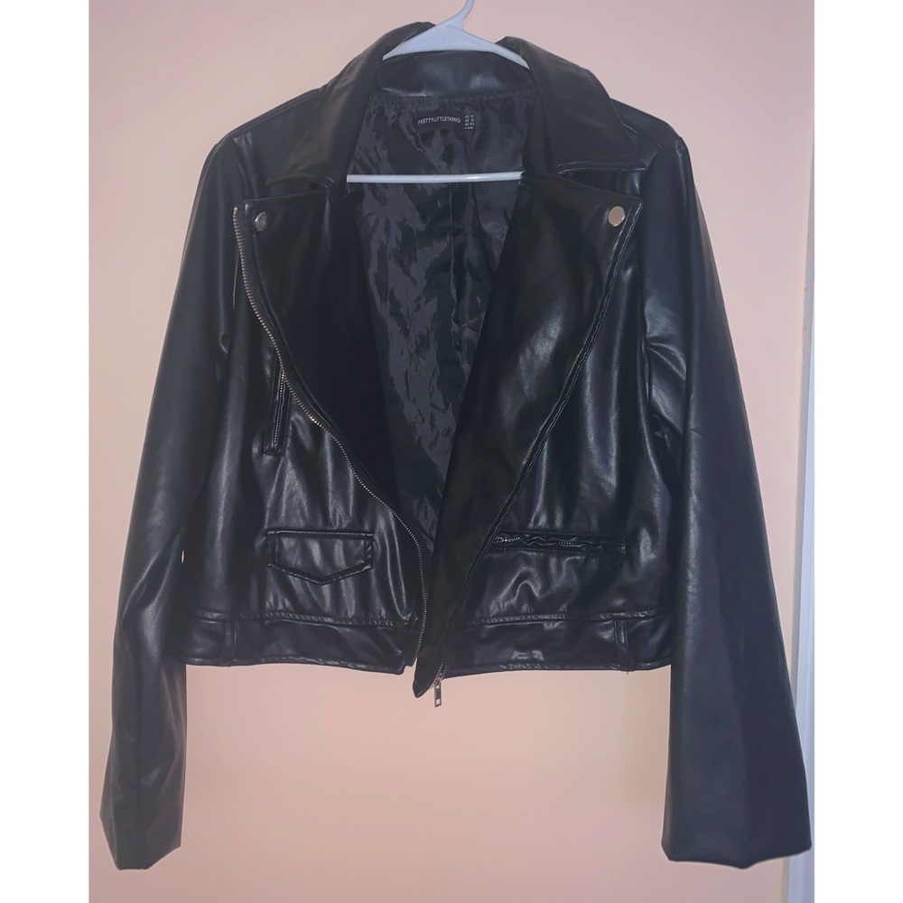 PLT Faux Leather Jacket
